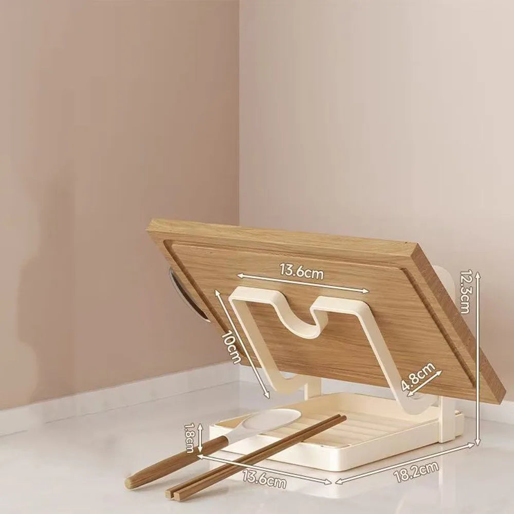 Upright Pot Lid Organizer Rack with Drip Tray | U-Groove
