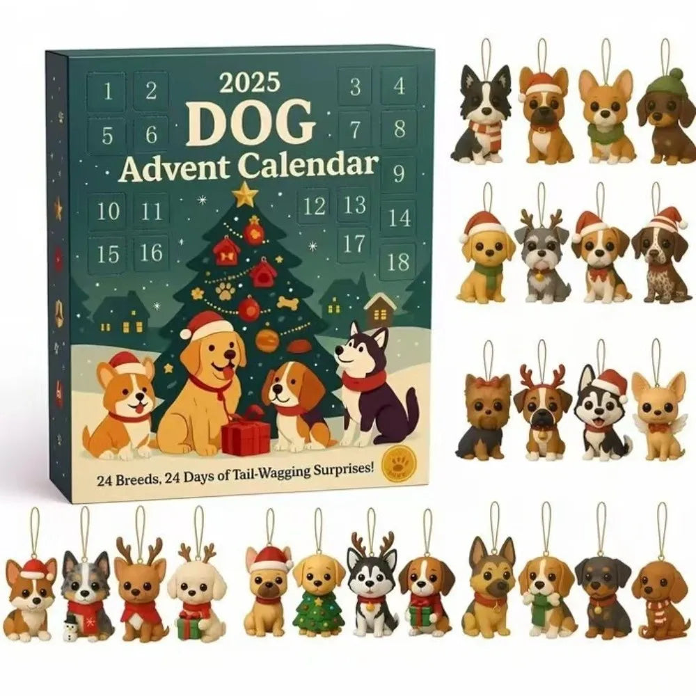 24-Day Acrylic Advent Calendar 2026 – Christmas Countdown Set