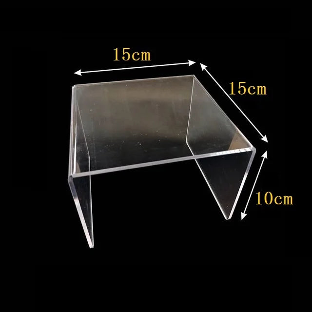 U-Shape Acrylic Display Risers – 15 Sizes | Jewelry & Figures
