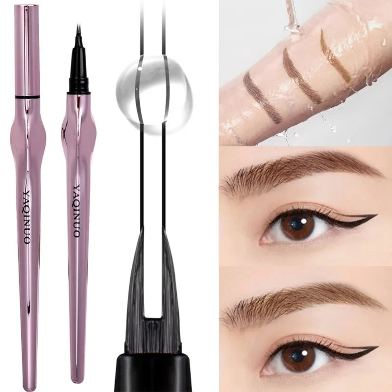 Handaiyan Waterproof Liquid Eyebrow Pen – Micro-Fork Brow Pencil
