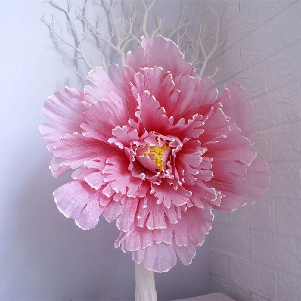 Large Artificial Silk Peony Flower Head 30cm – Wedding & Home Décor