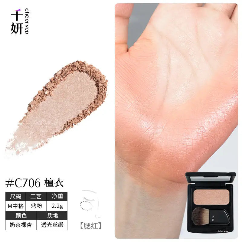 Spring Blooms Baked Blush & Highlighter Palette – Long-Lasting