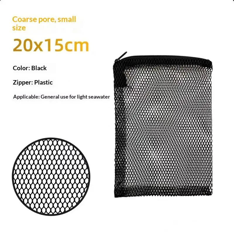 Reusable Aquarium Filter Media Bags with Zipper | Fine Mesh