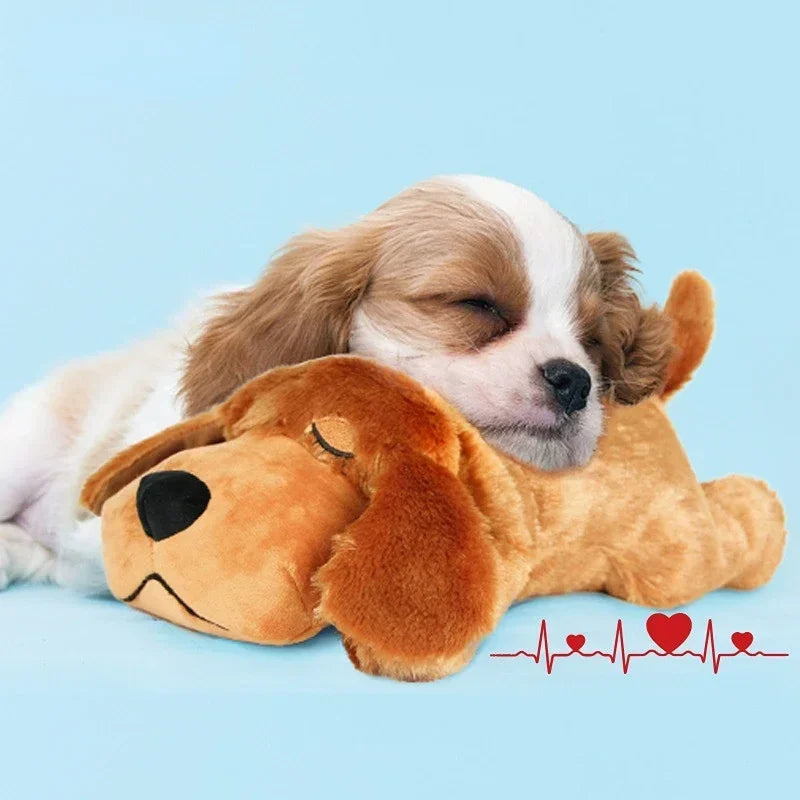 IFOYO Heartbeat Puppy Snuggle Toy – Dog Plush Comfort Doll