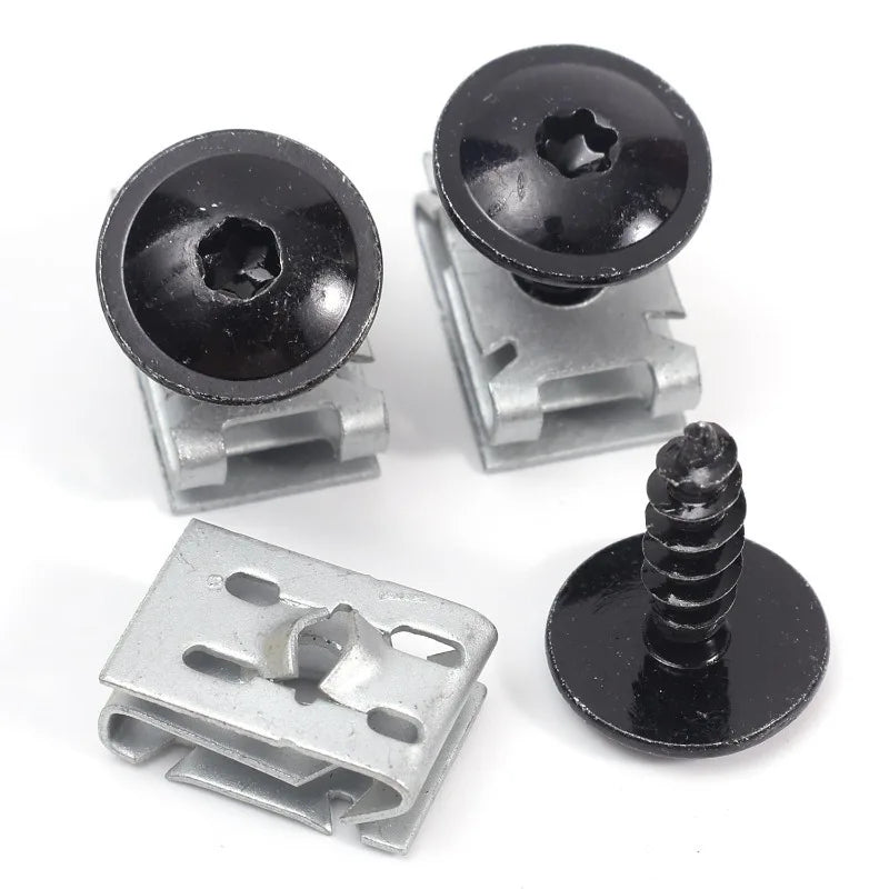 VW Audi Porsche Fender Bumper Torx Screw & U-Nut Kit