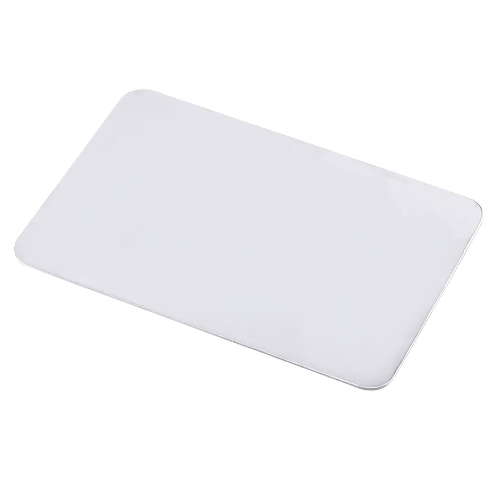 Stainless Steel Makeup Mixing Palette & Spatula Set – 2 Pc