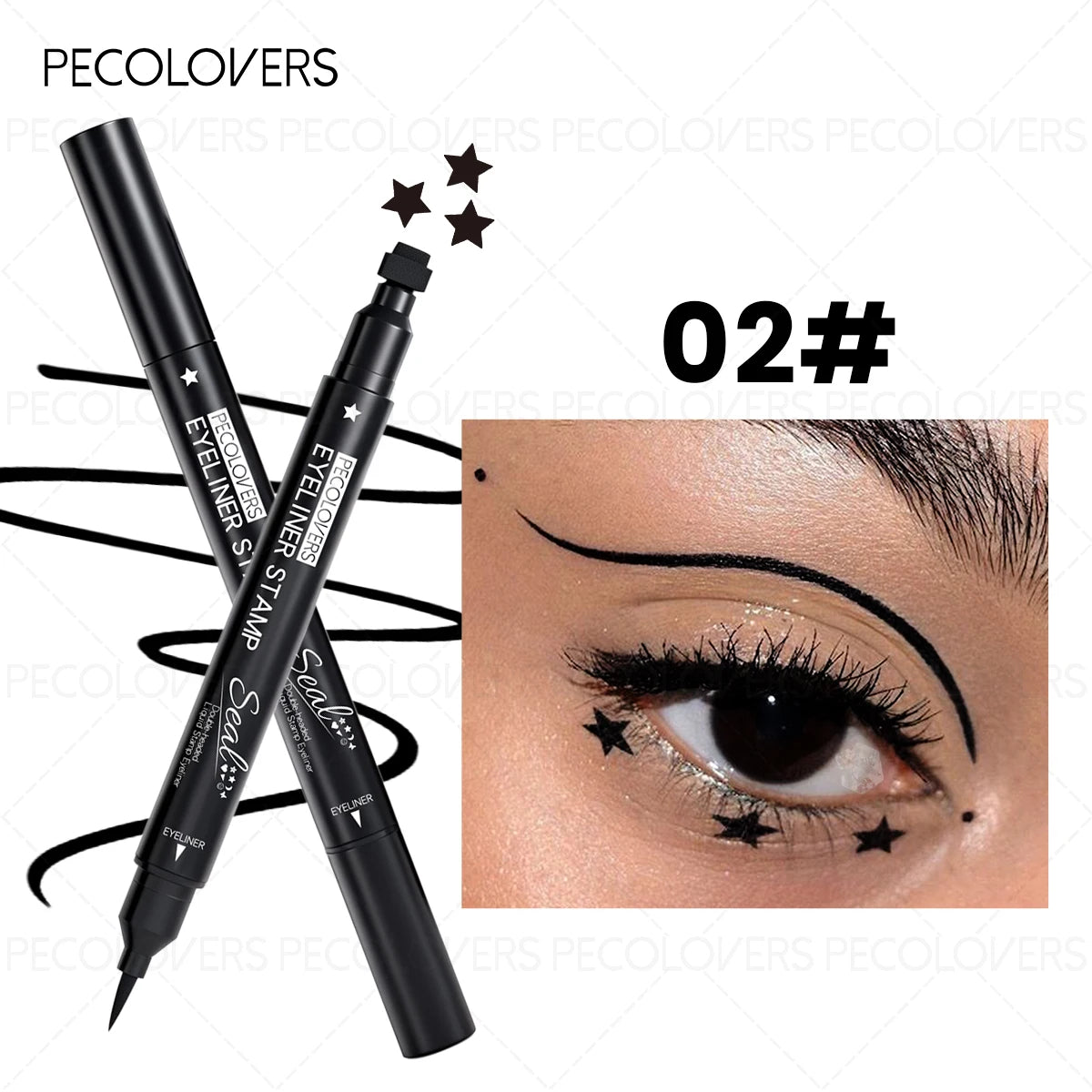 Waterproof Liquid Eyeliner – Double-Ended Cute Stamp | SAMMY