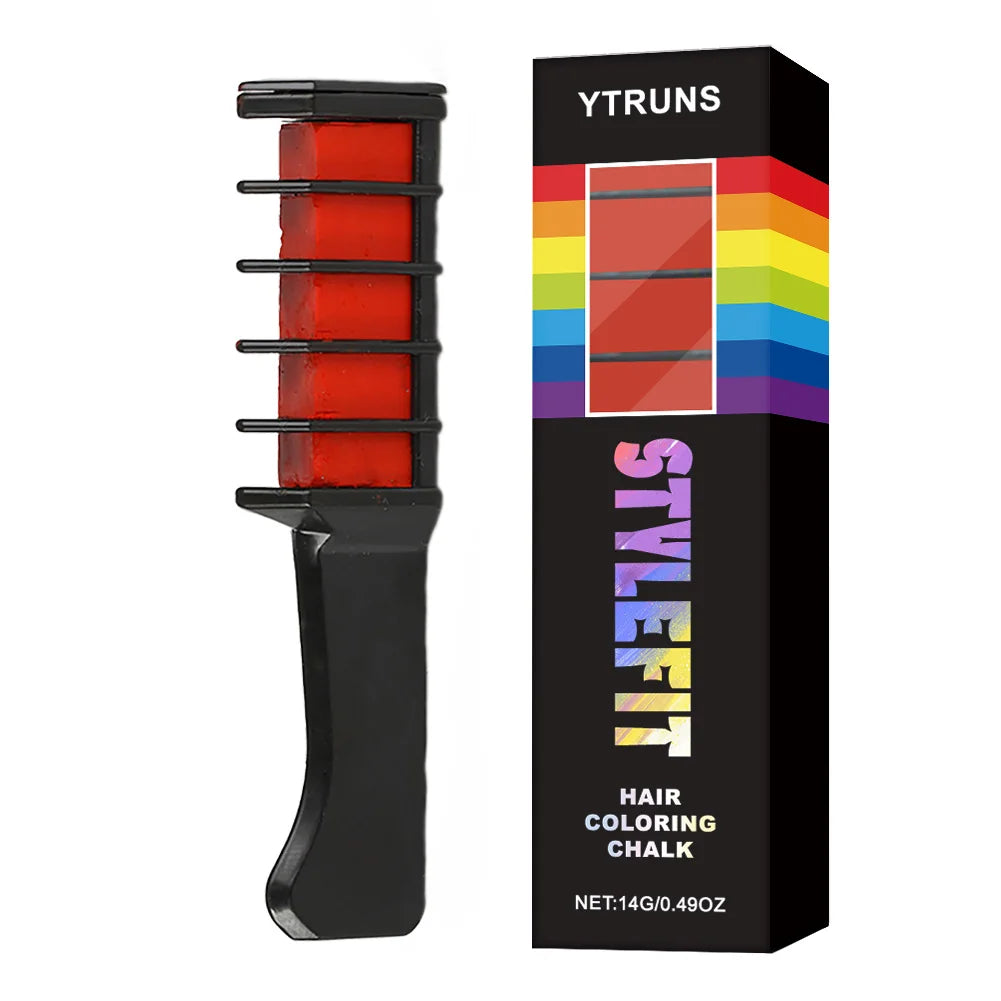 Temporary Hair Color Comb Stick – Washable Hair Chalk