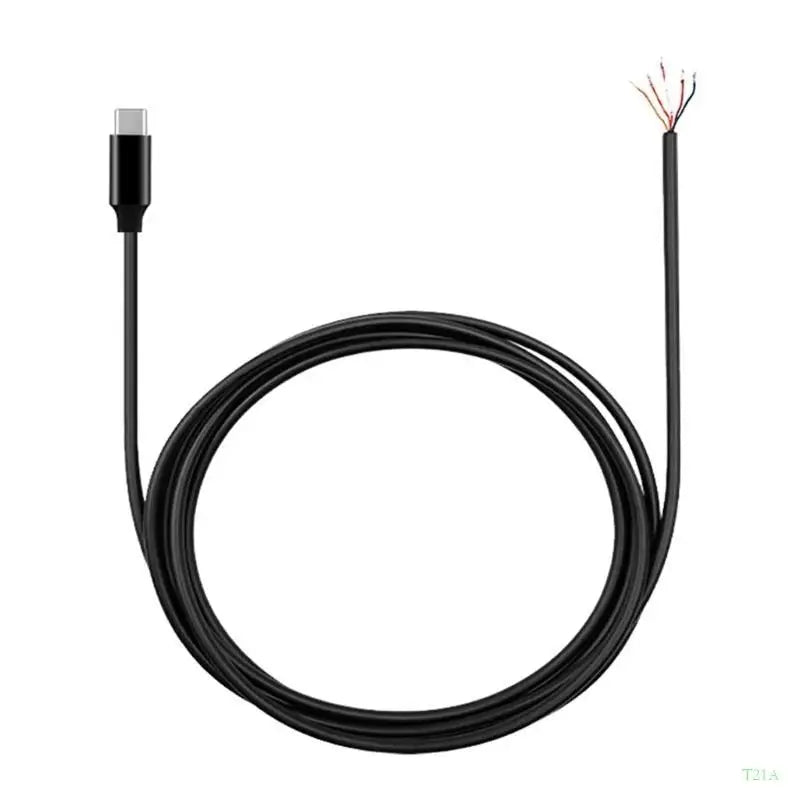 T21A Type C Headphone Repair Cable – TPE DIY Replacement Wire