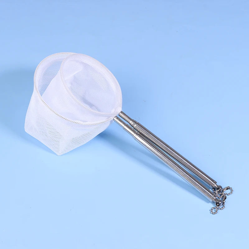 Retractable Stainless Steel Aquarium Fish & Shrimp Net