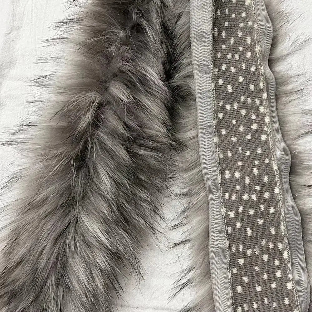 1M Faux Fur Trim Ribbon – Fluffy DIY Clothing Decoration