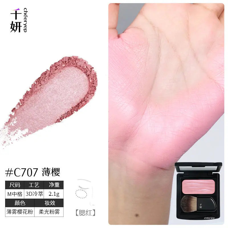 Spring Blooms Baked Blush & Highlighter Palette – Long-Lasting