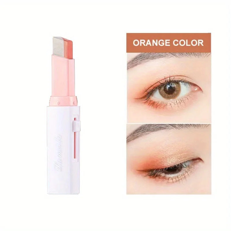 Two-Color Gradient Eye Shadow Stick – Long-Wear & Blendable