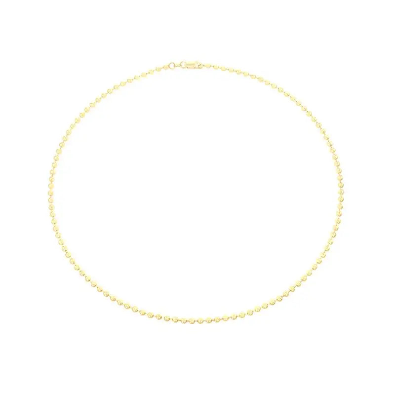 Geometric Gold Plated Necklace – White Zircon Pendant for Women