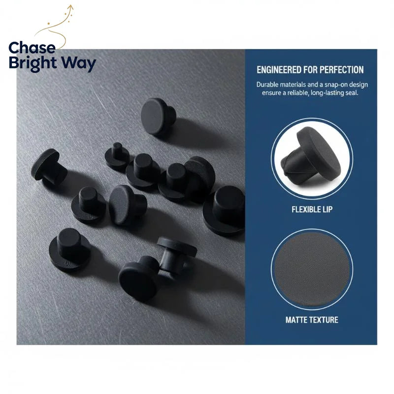 Silicone Rubber Hole Plugs 10-Pack – 3–12mm Heat Resistant Caps