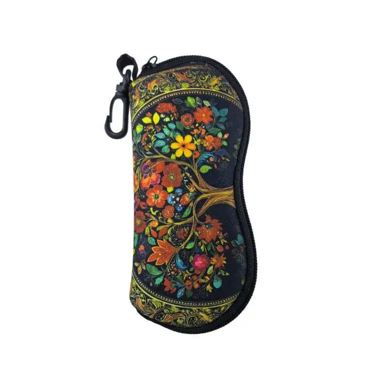 Neoprene Glasses Pouch with Carabiner – Scratch-Resistant Case