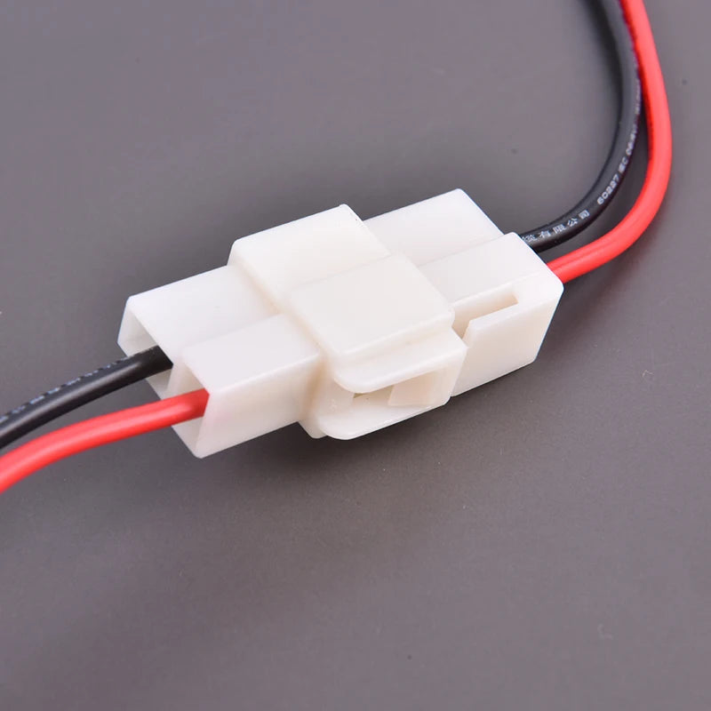 T-Type 2-Pin DC Power Connector Plug for Vehicular Walkie Talkie