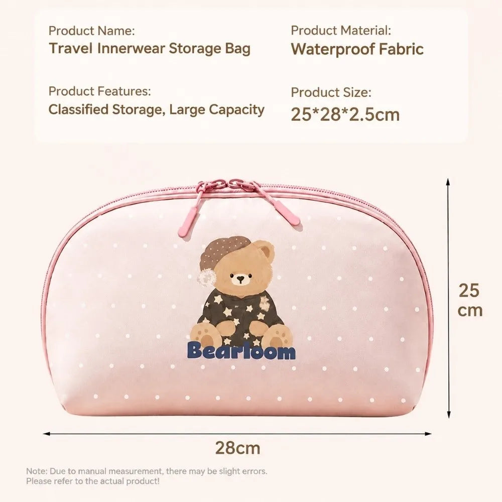 3-in-1 Underwear & Clothing Storage Bag Set – Portable Organizer