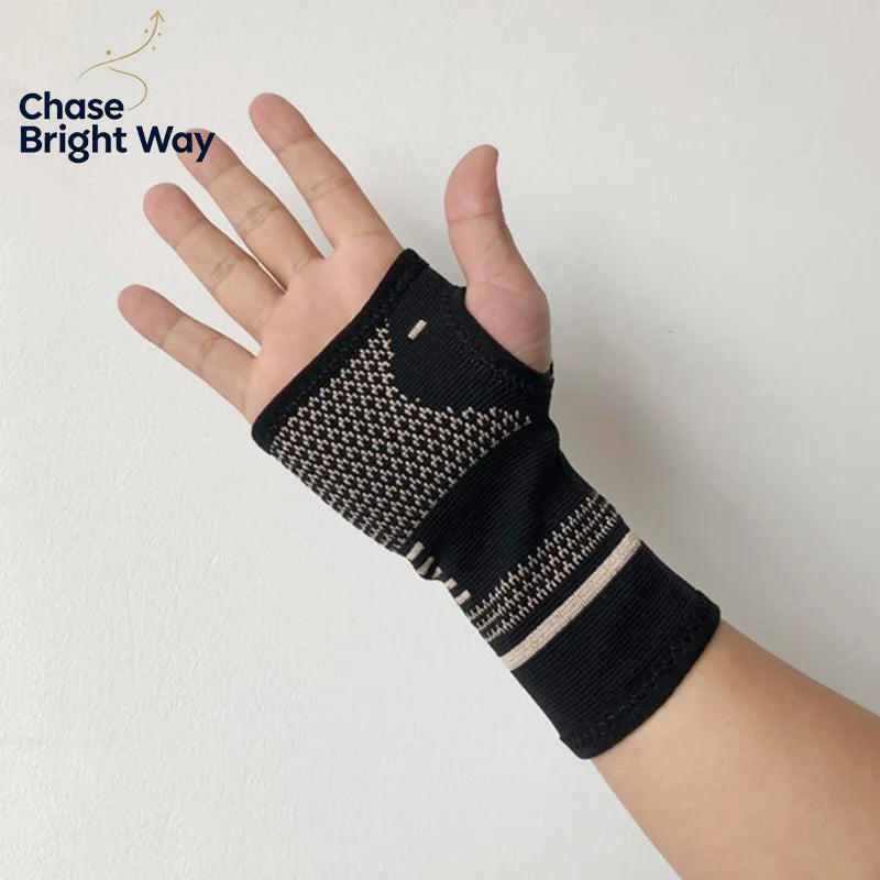 Sports Compression Wrist Brace Sleeve – Elastic Wrist Support