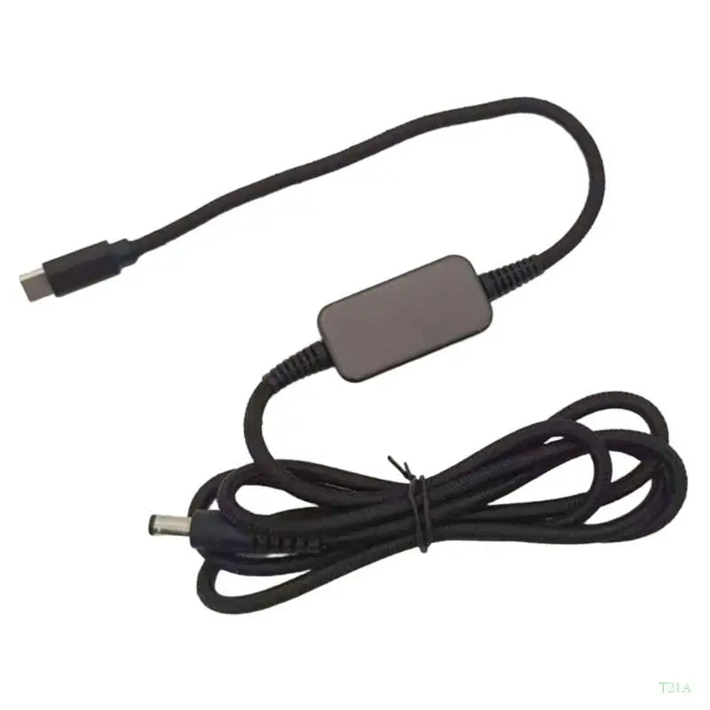 USB-C to DC5521 PD 100W Cable – 5V–20V Adjustable, 8 Tips