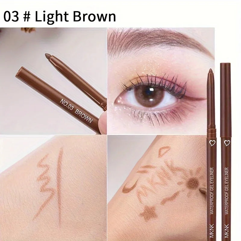 Waterproof Gel Eyeliner Pencil – High Pigment Matte | SAMMY