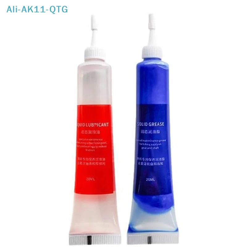 Fishing Reel Maintenance Oil & Grease Set – 20ml x 2