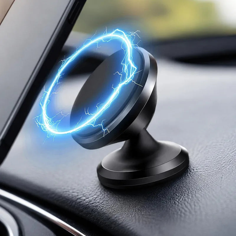 Magnetic Car Phone Holder – 360° Dashboard Mount Universal