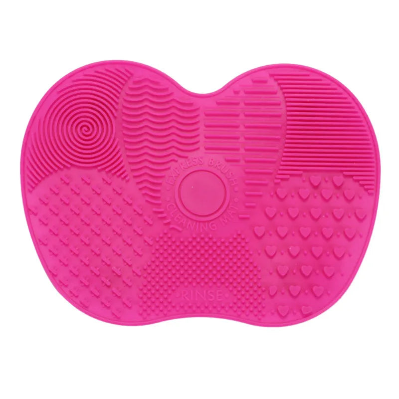 Silicone Makeup Brush Cleaning Pad & Scrubber Mat