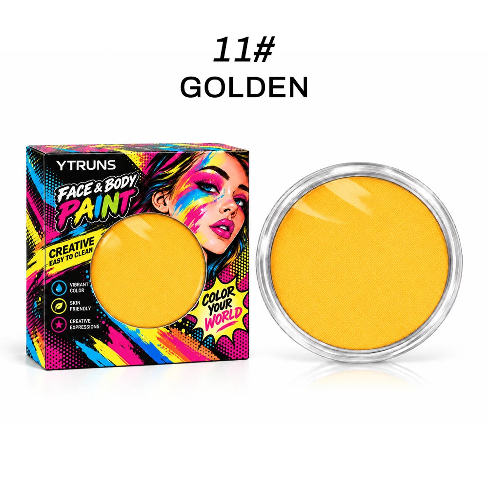 YTRUNS Water-Soluble Face & Body Paint Palette | Makeup