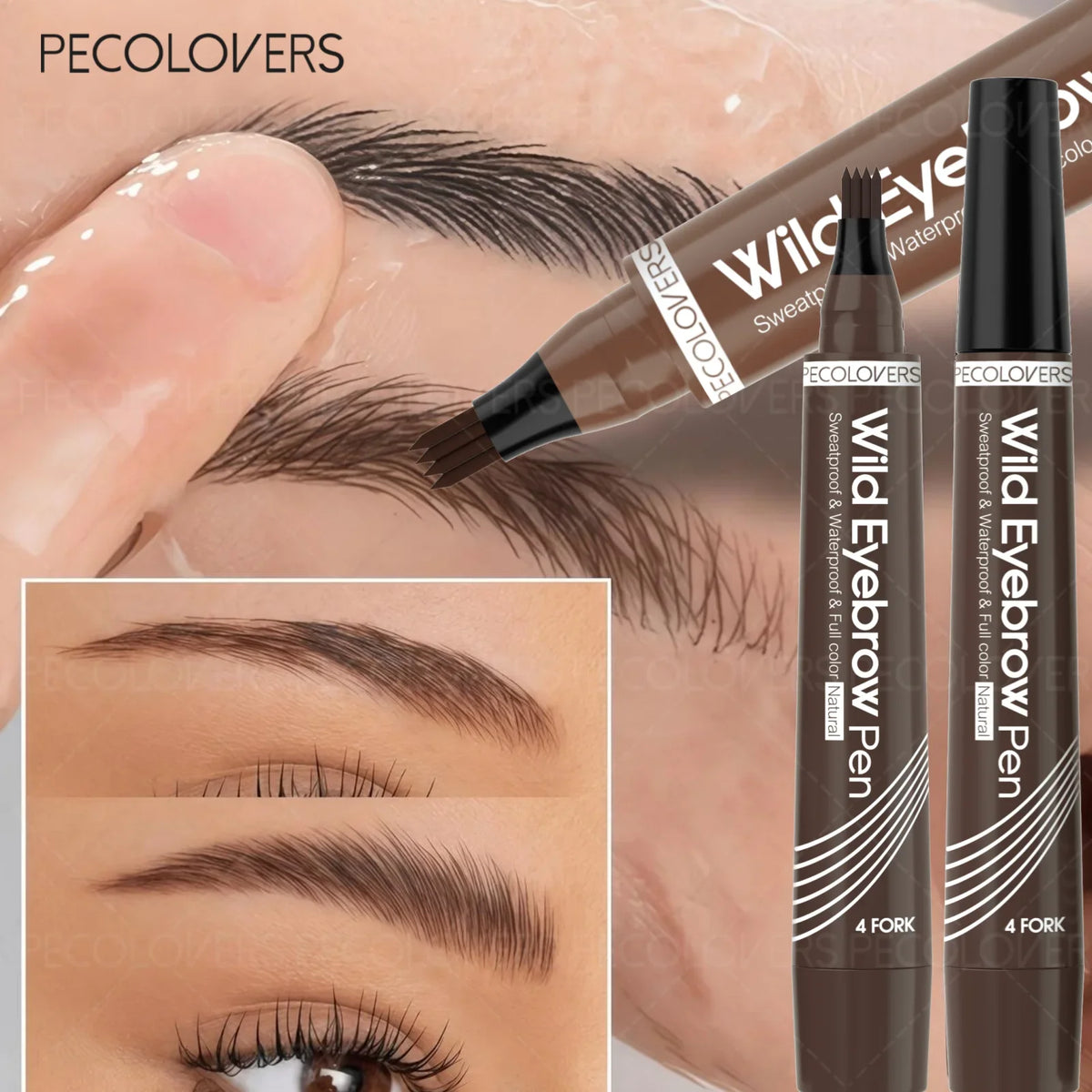 Waterproof Ultra-Fine Tip Eyebrow Pencil | Multi-Color
