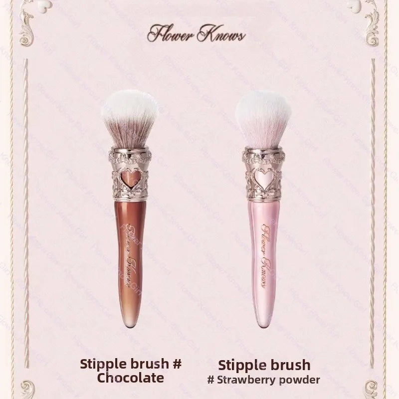 Flower Knows Sweetie Bear Wool Blush & Highlighter Brush