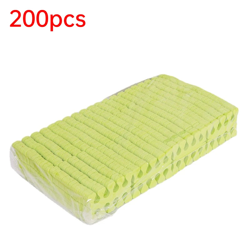 Sponge Toe Separators for Pedicure & Nail Art – 100/200 Pack