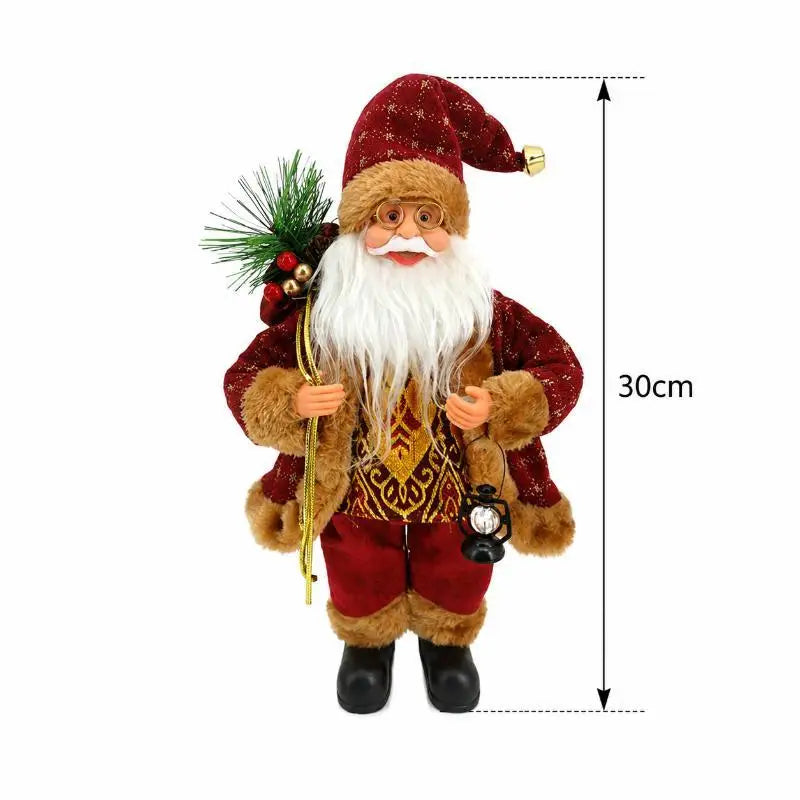 Santa Claus Standing Figurine | Outdoor Christmas Garden Decor