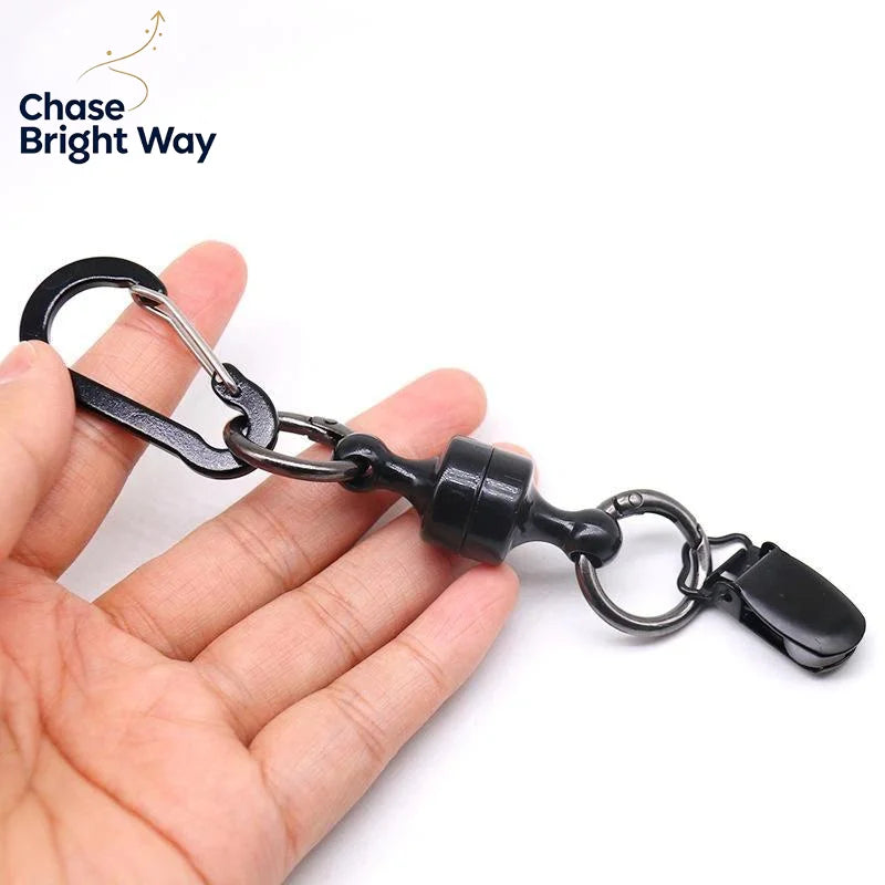 Magnetic Fishing Tool Buckle – 2kg Neodymium Carabiner Clip