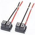 H7 Ceramic Halogen Bulb Socket Connector & Wiring Harness