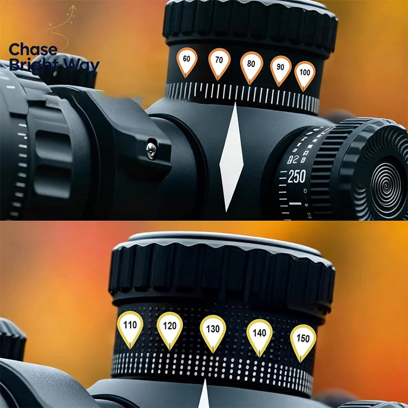 Scope Turret Sticker Set – 10 Sheets DOPE Distance Marker Tags