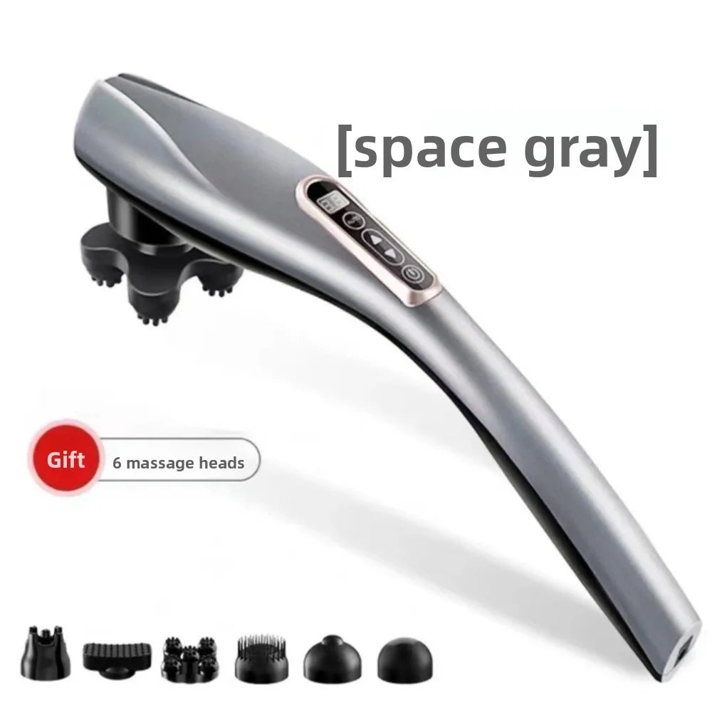 Wireless Dolphin Massager – Multi-Head Rechargeable Massager