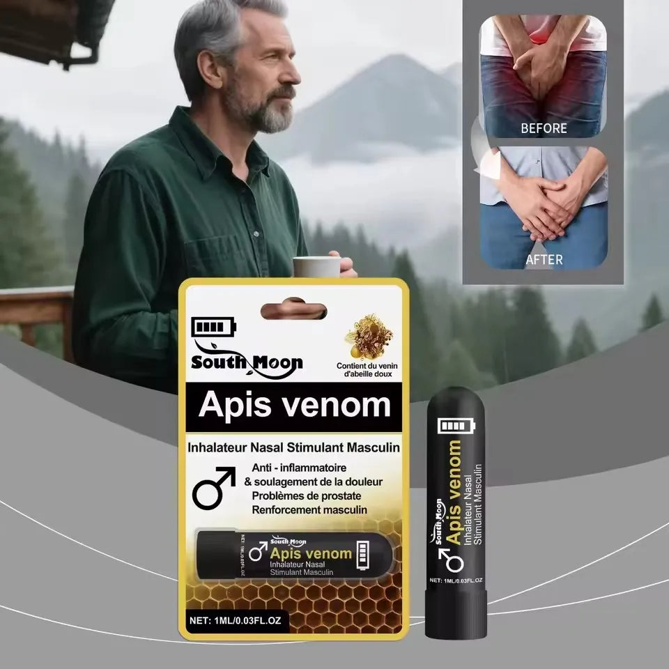 Nasal Inhaler Stick – Cooling Mint & Bee Venom Men's Care