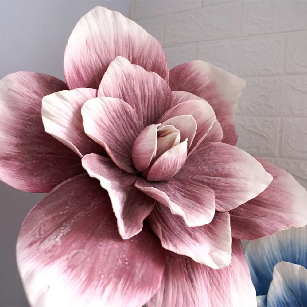 Giant Artificial Magnolia Foam Flower Head 30/40/50cm Décor