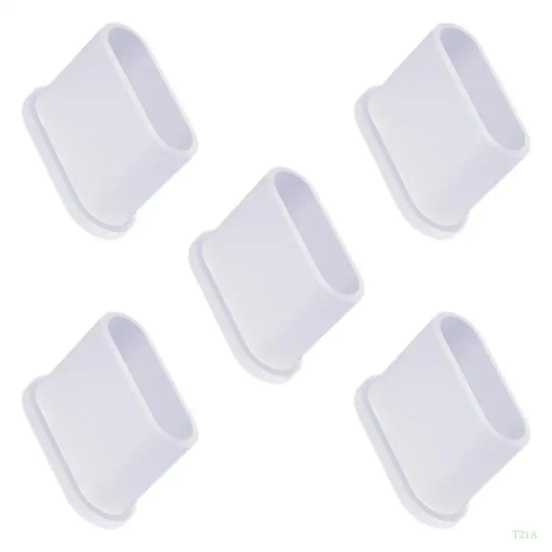 USB Type-C Dust Cover Caps – Silicone Port Protectors 5/10 Pack