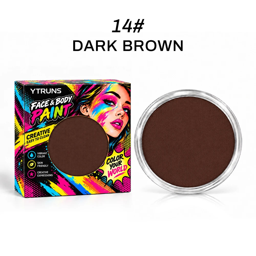YTRUNS Water-Soluble Face & Body Paint Palette | Makeup