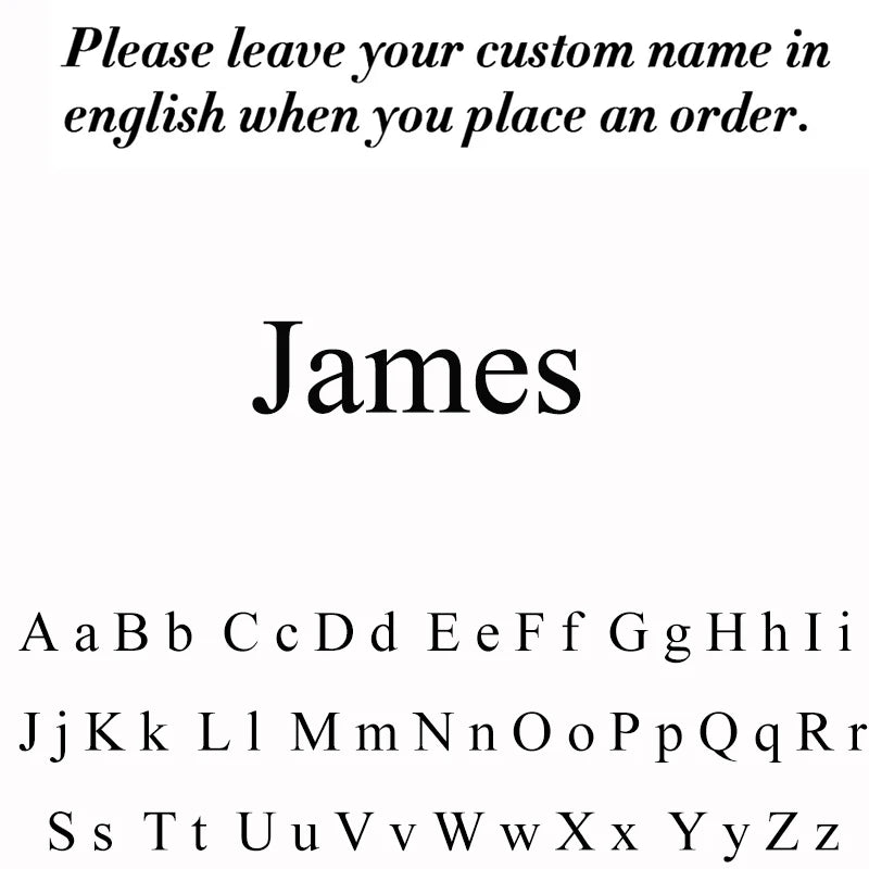 Custom Name Necklace 18K Gold Crown Pendant | Stainless Steel