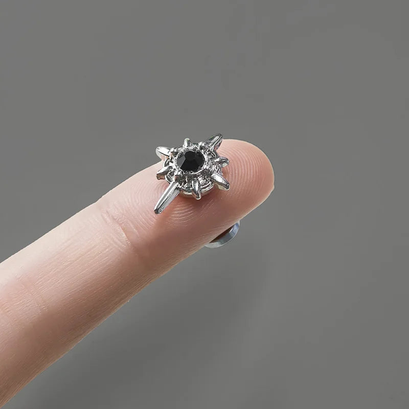 North Star Magnetic Clip-On Earrings | No Piercing Studs
