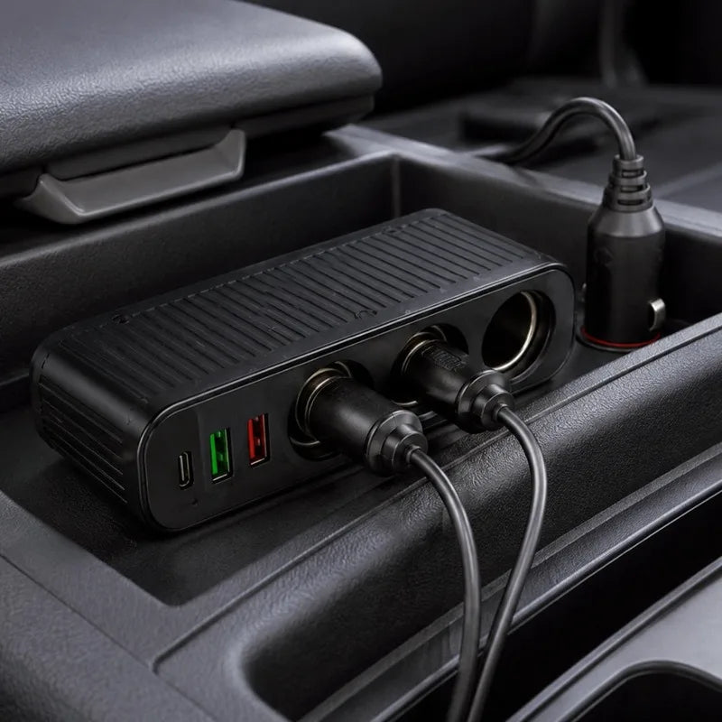 Car Cigarette Lighter Splitter PD30W QC3.0 USB Fast Charger