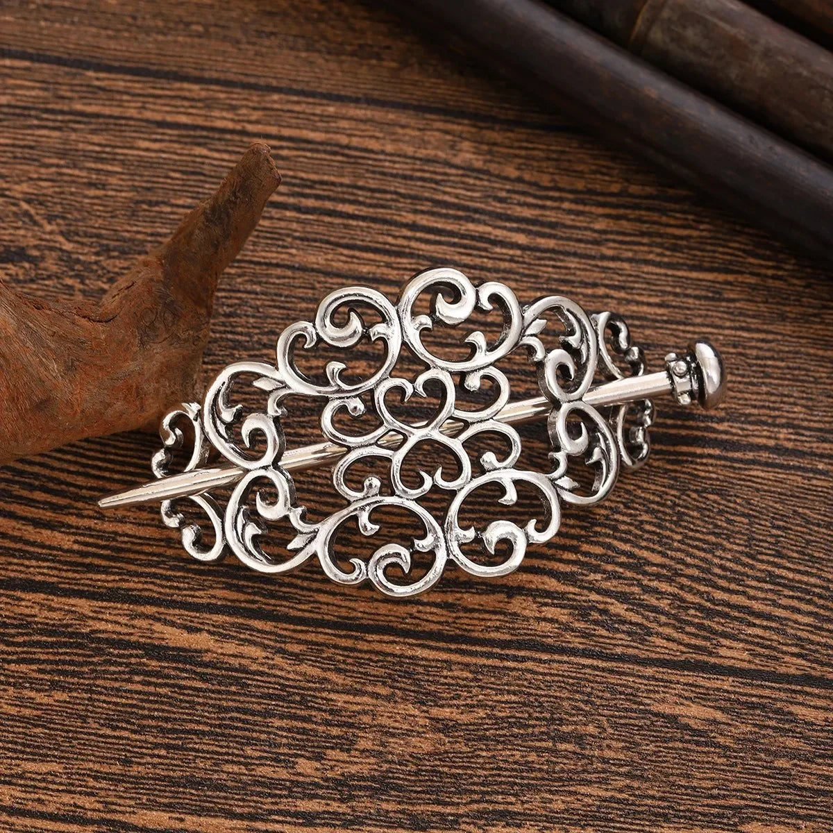 Viking Celtic Knot Hair Stick Clip – Women's Hair Accessory