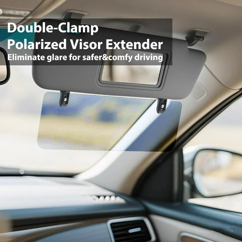 Universal Car Sun Visor Extender – Anti-Glare Driving Shield
