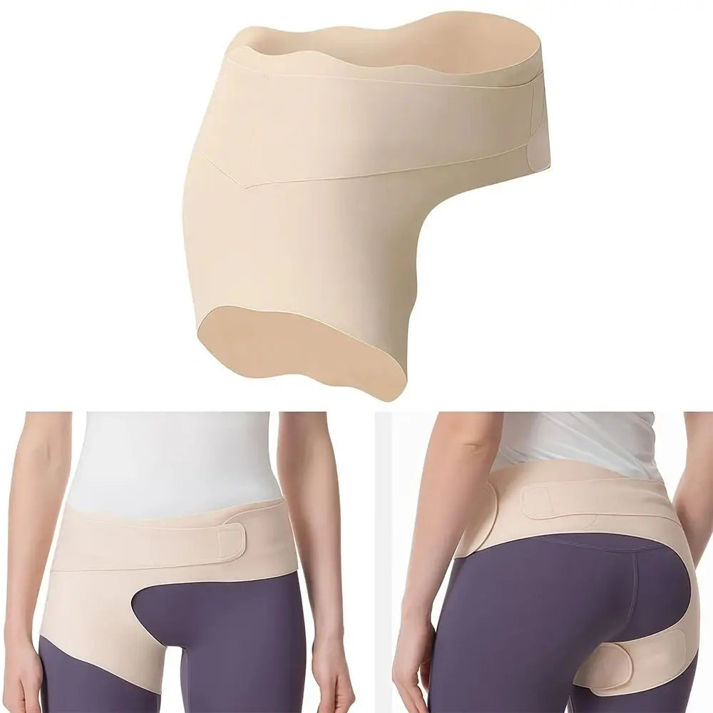 Ultra Thin Hip Brace – Adjustable Thigh Compression Sleeve