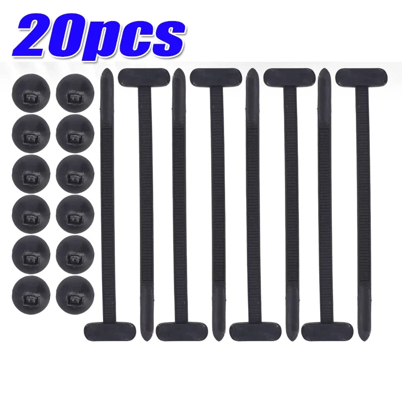 Heavy Duty Self-Locking Nylon Zip Ties – Car & Home