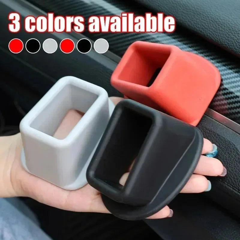 Silicone Seat Belt Buckle Cover – Universal Scratch Protection