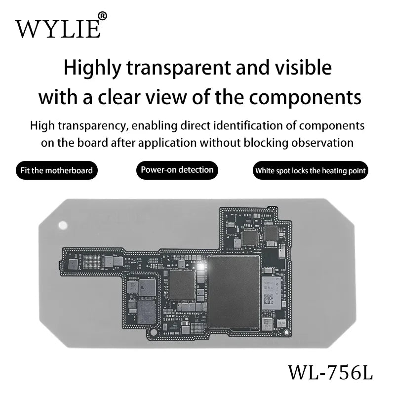 WYLIE WL-756L PCB Fault Locator Pad – 35°C Heat Detection Sheet
